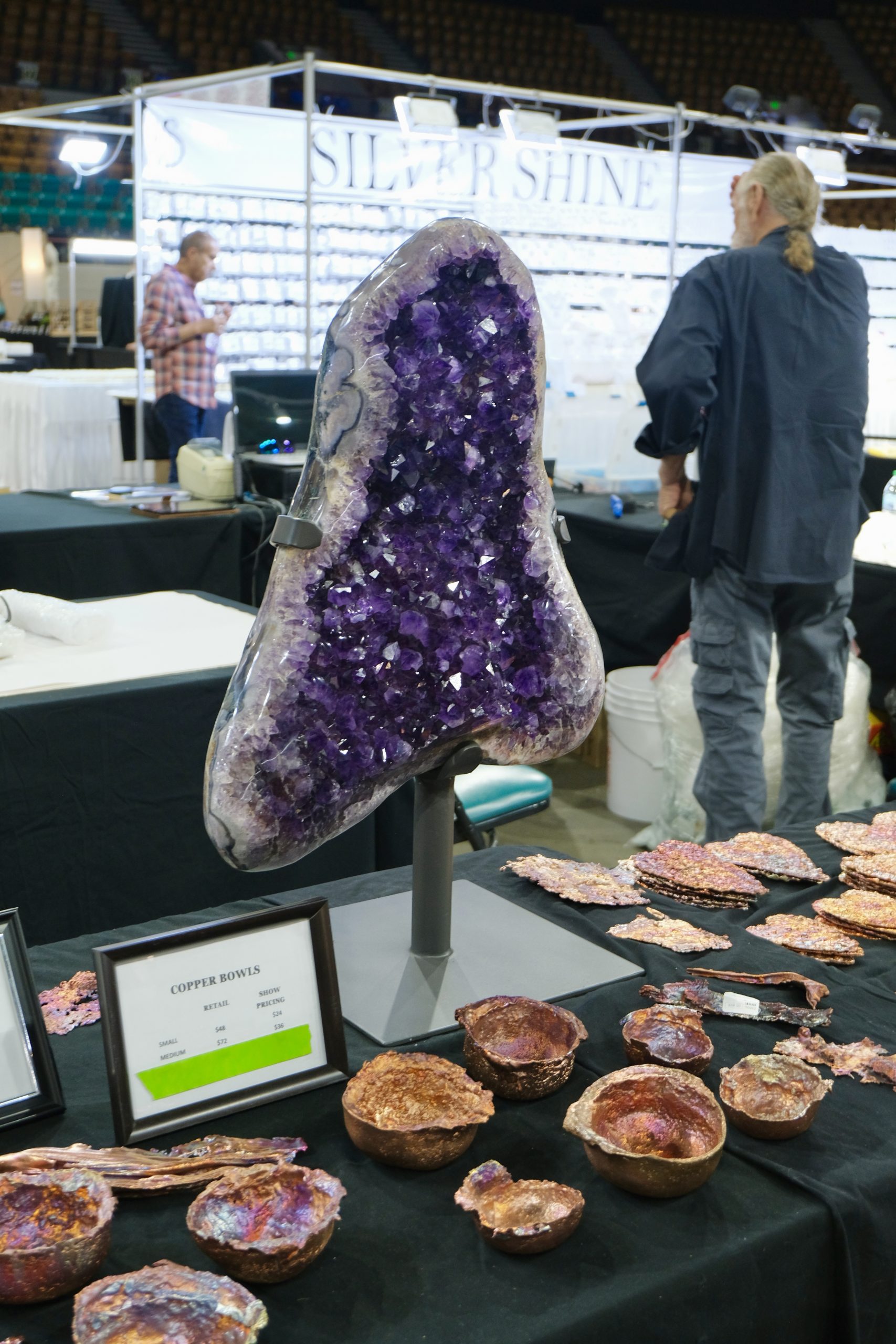 Denver coliseum minerals fossils jewelry gems show