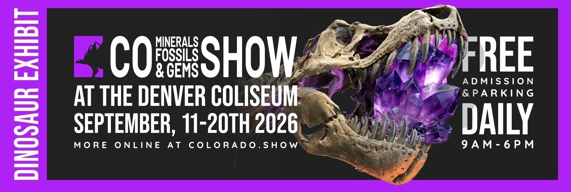 denver coliseum minerals fossils gems jewelry show 2026