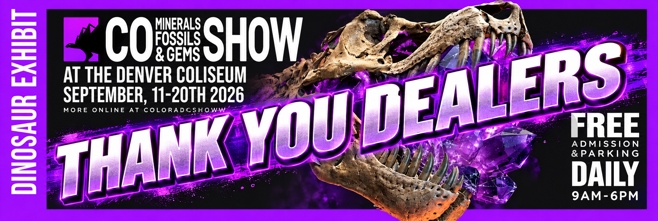 denver coliseum minerals fossils gems jewelry show 2026